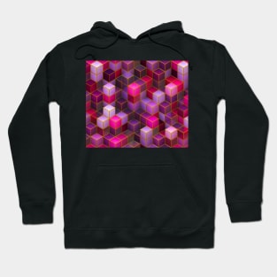 Cubic Shapes Pattern Hoodie